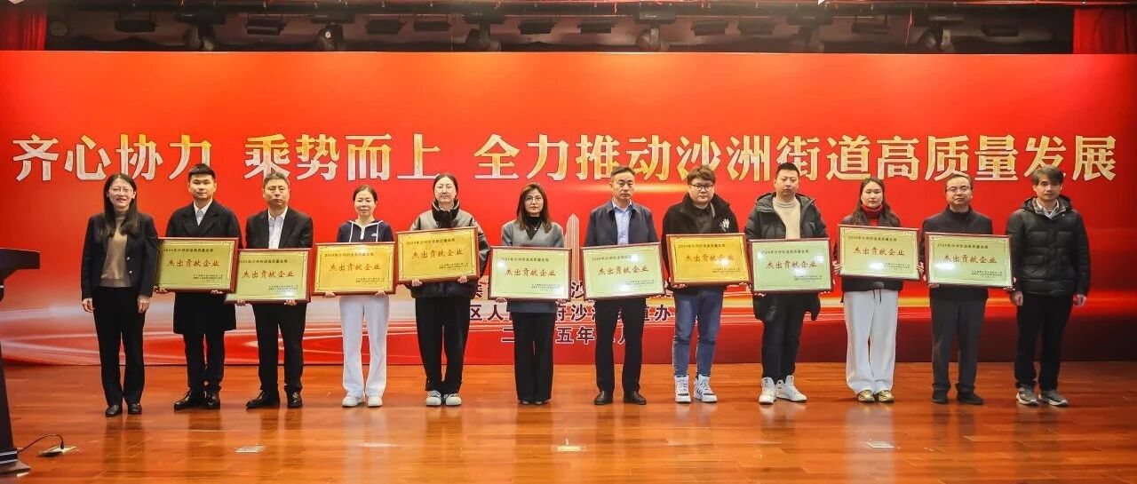 博科医疗：载誉前行，助力沙洲街道高质量发展